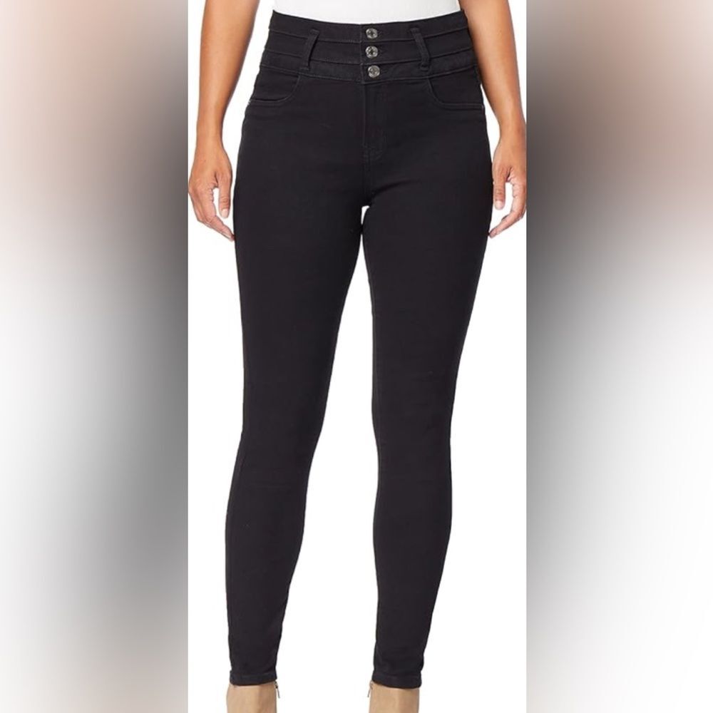 Angels Forever Young Black Skinny Jeans Size 6/28